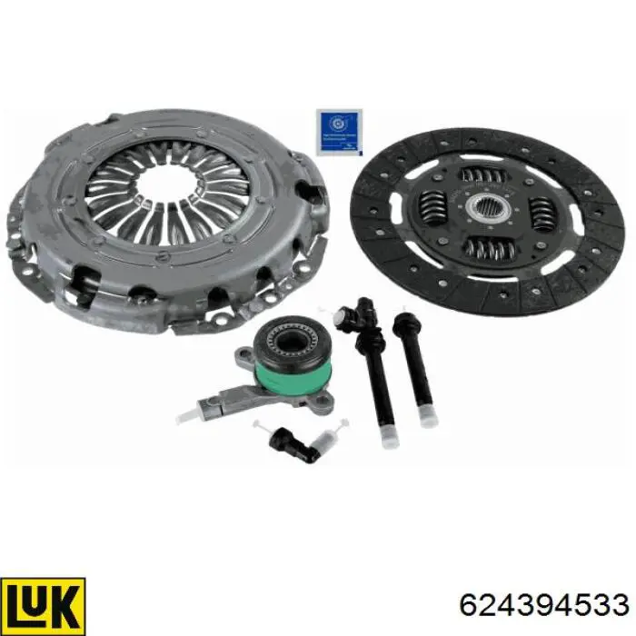 Mecanismo de embrague LUK 624394533 precio, desde 217,53 EUR