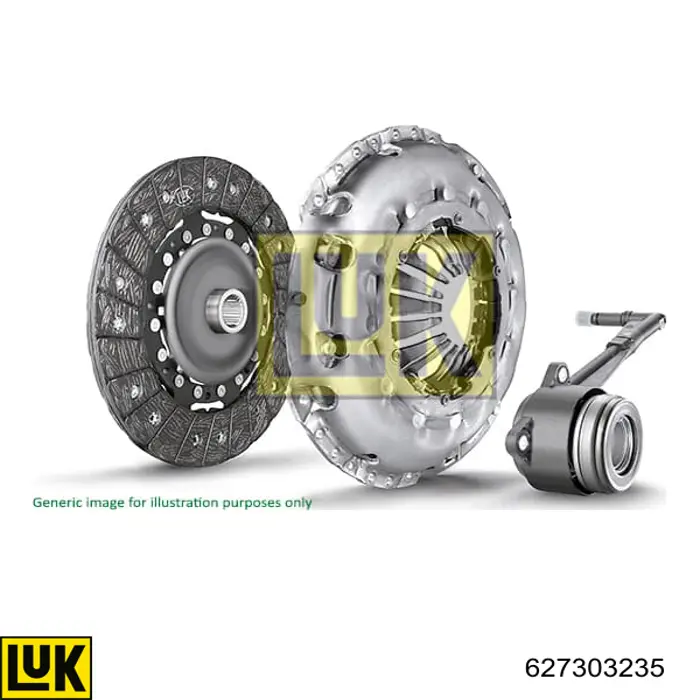 Mecanismo de embrague LUK 627303235 precio, desde 937,80 EUR