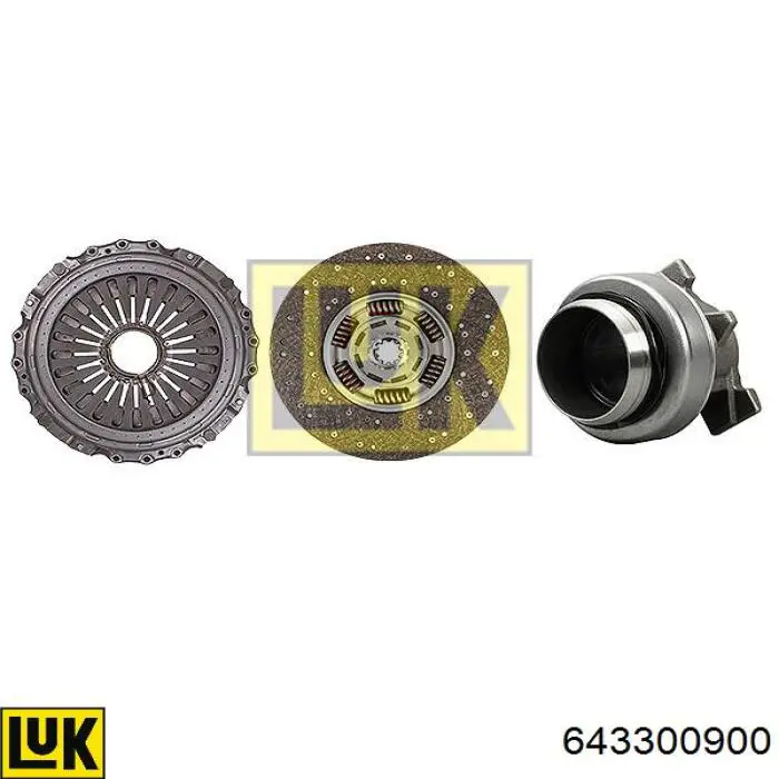 Mecanismo de embrague LUK 643300900 precio, desde 753,88 EUR