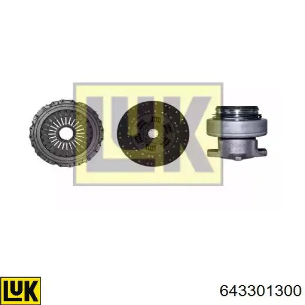 Comprar 643301300 LUK Kit de embrague completo