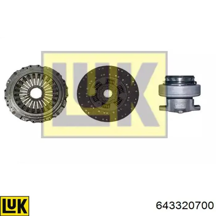 Comprar 643320700 LUK Kit de embrague completo