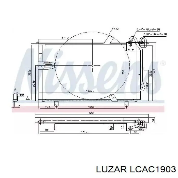 LCAC 1903 Luzar compresor de aire acondicionado