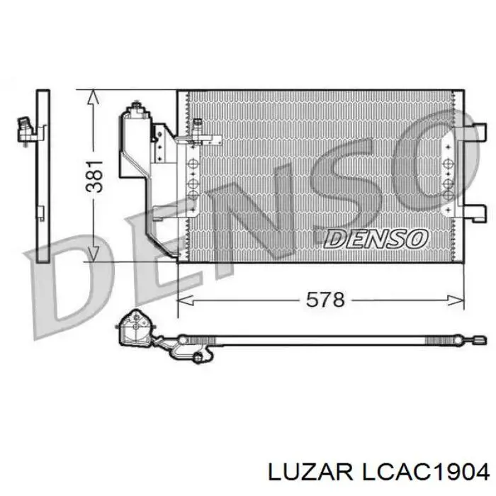 LCAC 1904 Luzar compresor de aire acondicionado