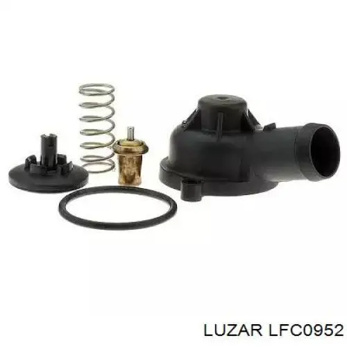 LFc0952 Luzar ventilador (rodete +motor refrigeración del motor con electromotor completo)