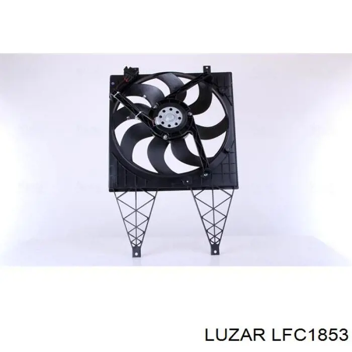 LFC1853 Luzar Ventilador eléctrico de aire acondicionado completo (motor y aspa)
