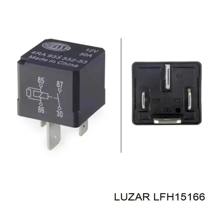 LFh15166 Luzar ventilador habitáculo