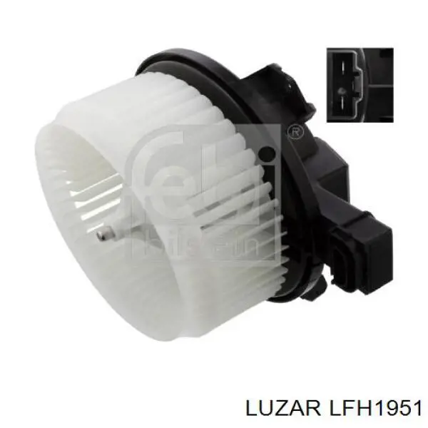 LFh1951 Luzar ventilador habitáculo