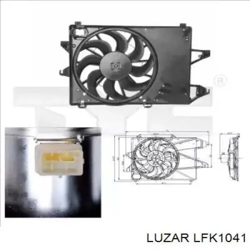 Ventilador, refrigeración motor Land Rover LR026078 precio, desde 138,85 EUR