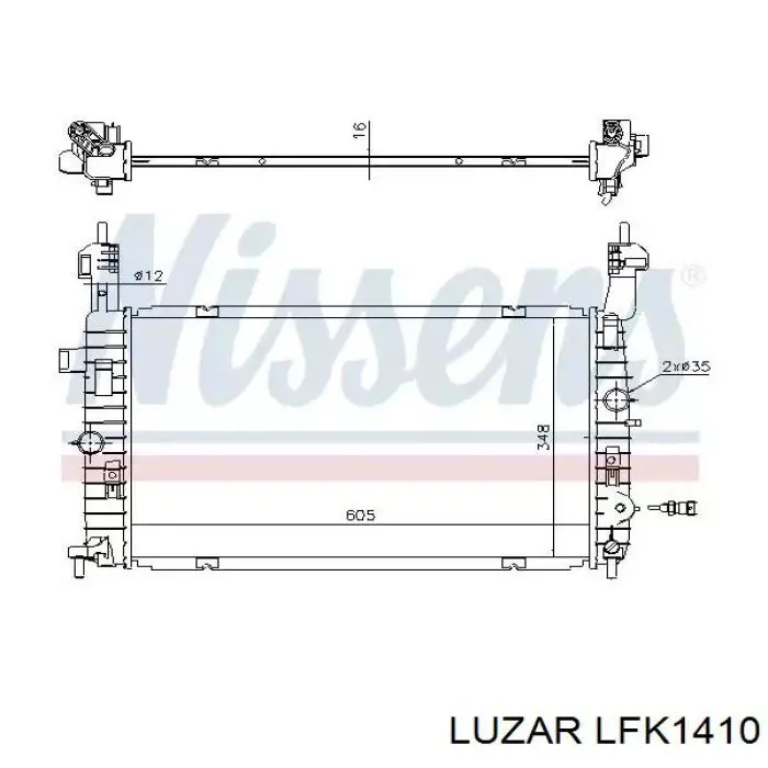 FP50W146 FPS Ventilador de refrigeración del motor