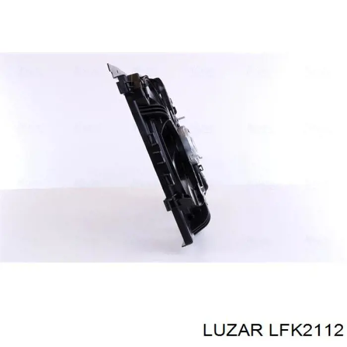 LFK2112 Luzar difusor de radiador, ventilador de refrigeración, condensador del aire acondicionado, completo con motor y rodete