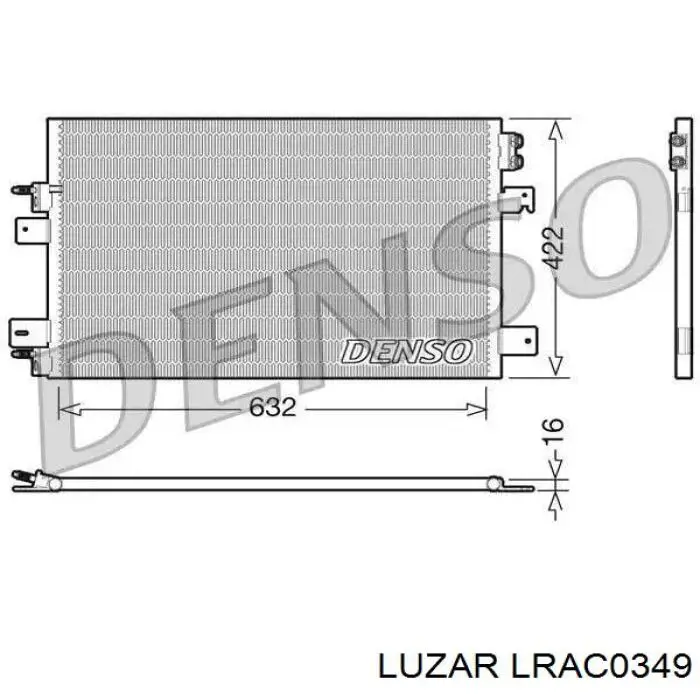 LRAC0349 Luzar condensador aire acondicionado