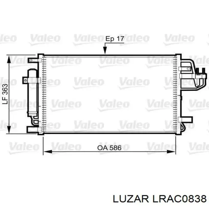 LRAC0838 Luzar condensador aire acondicionado