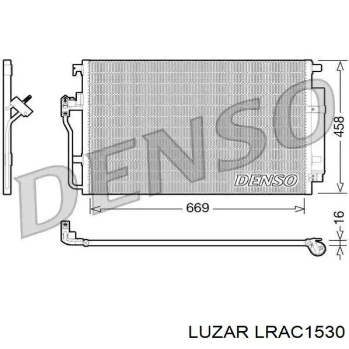 Condensador aire acondicionado Mercedes Sprinter 904