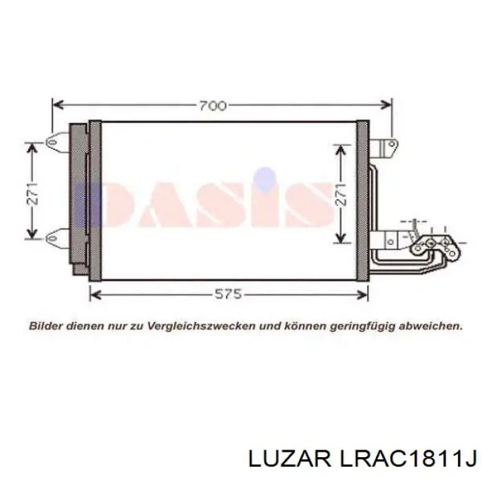 LRAC1811J Luzar condensador aire acondicionado