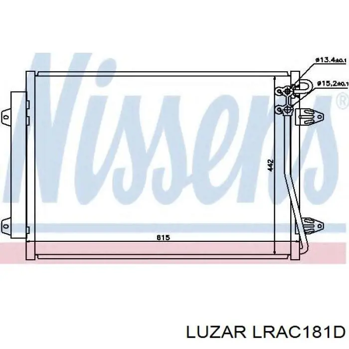 LRAC181D Luzar condensador aire acondicionado