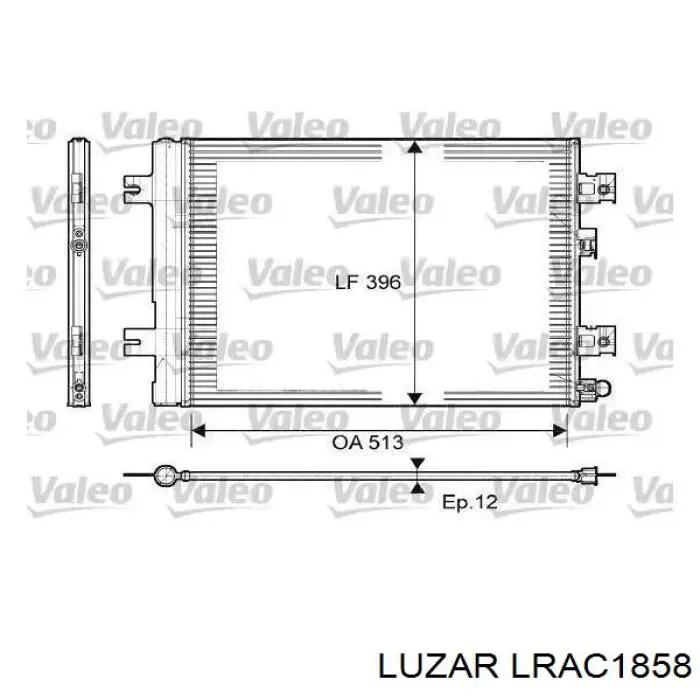 LRAC1858 Luzar condensador aire acondicionado