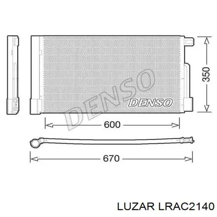 LRAC2140 Luzar condensador aire acondicionado