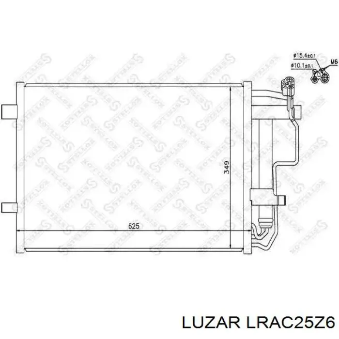 Condensador aire acondicionado LRAC25Z6 Luzar