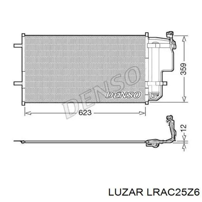 Condensador Luzar LRAC25Z6