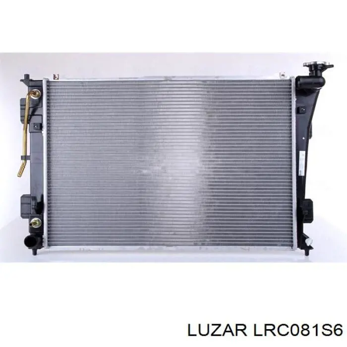 LRc 081S6 Luzar radiador refrigeración del motor