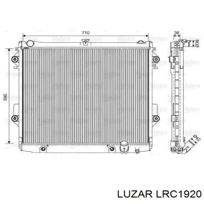 LRc1920 Luzar radiador