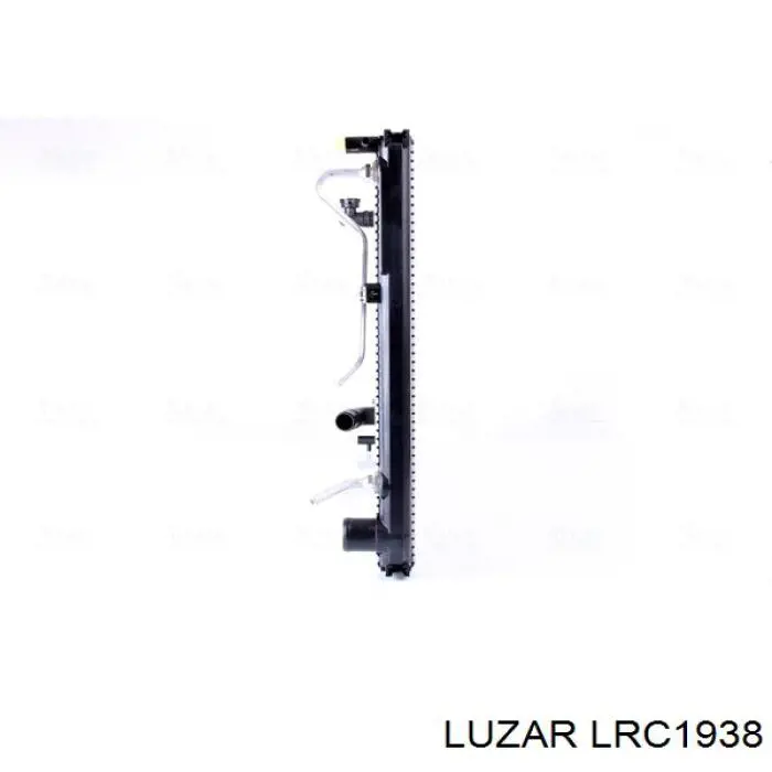 LRc 1938 Luzar radiador refrigeración del motor