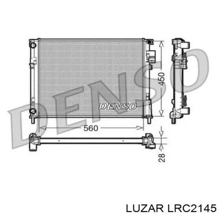 LRc2145 Luzar radiador