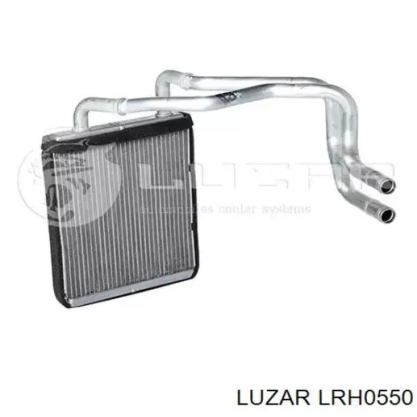 Radiador de calefacción para Opel Zafira (P12)
