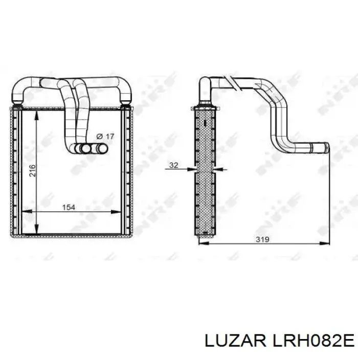 Radiador de calefacción Luzar LRH082E precio, desde 60,68 EUR
