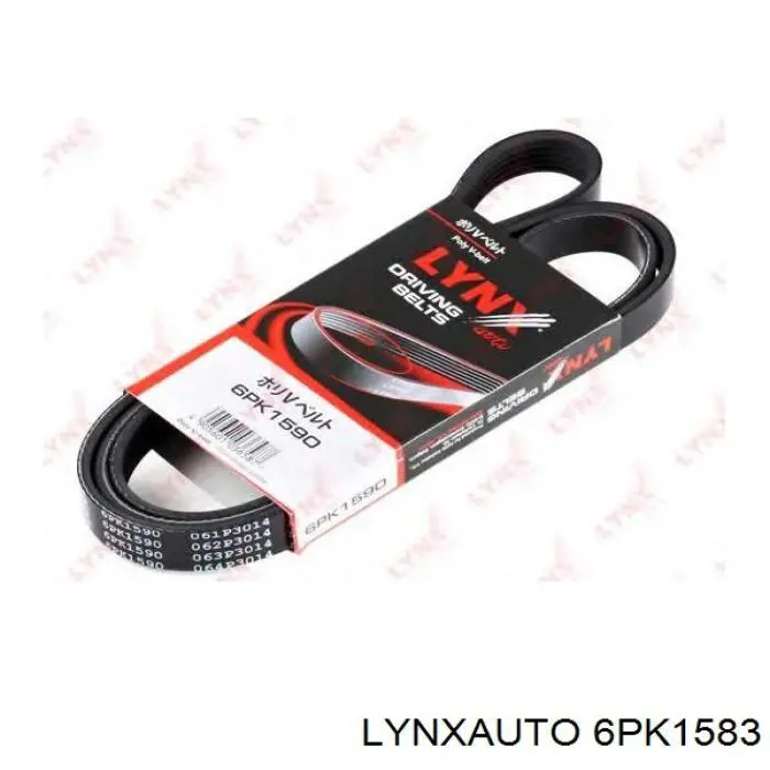 6PK1583 Lynxauto correa trapezoidal