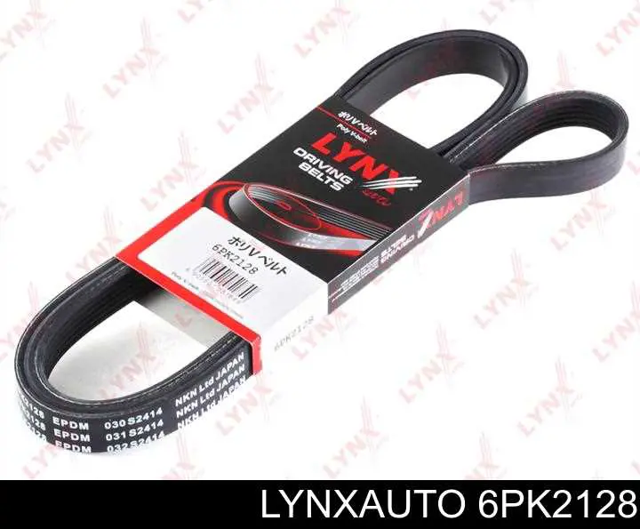 6PK2128 Lynxauto correa trapezoidal