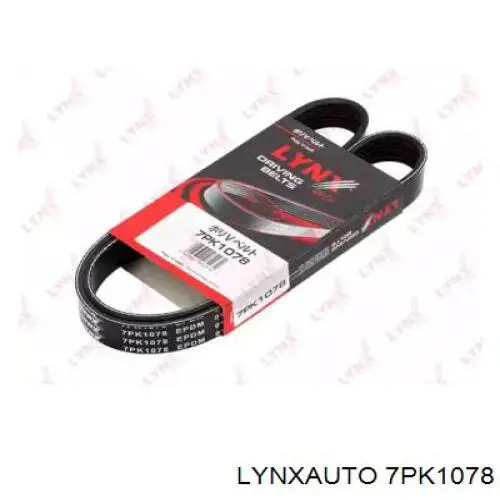 7PK1078 Lynxauto correa trapezoidal