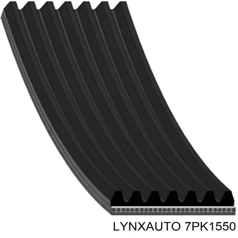 7PK1550 Lynxauto correa trapezoidal