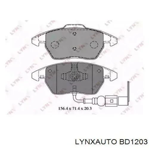 Pastillas de freno delanteras Seat Leon 2 1P1