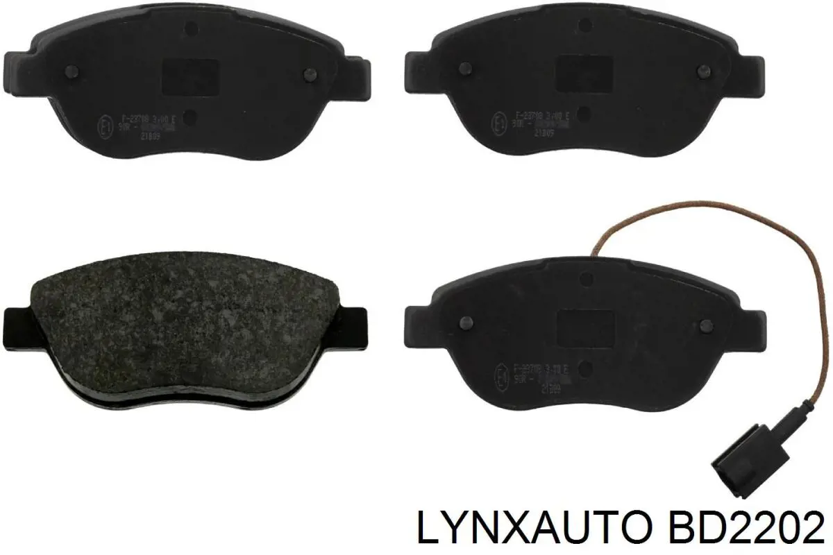 Pastillas de freno delanteras Citroen C3 1 FC