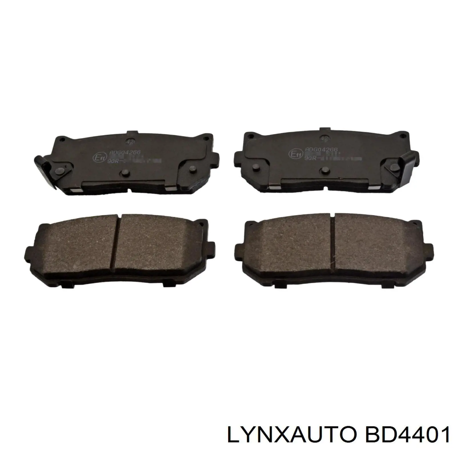 BD4401 Lynxauto pastillas de freno traseras