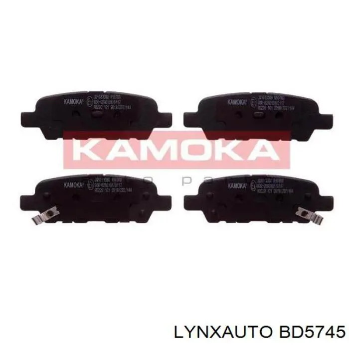 BD5745 Lynxauto pastillas de freno traseras