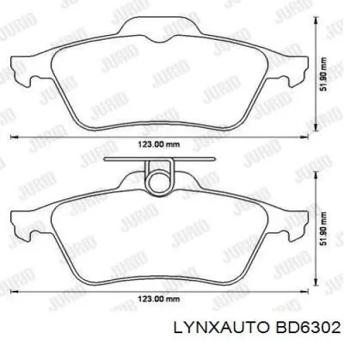 Pastillas de freno traseras Renault Espace 4 JK0