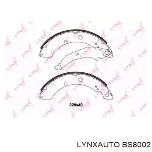 BS8002 Lynxauto zapatas de frenos de tambor traseras