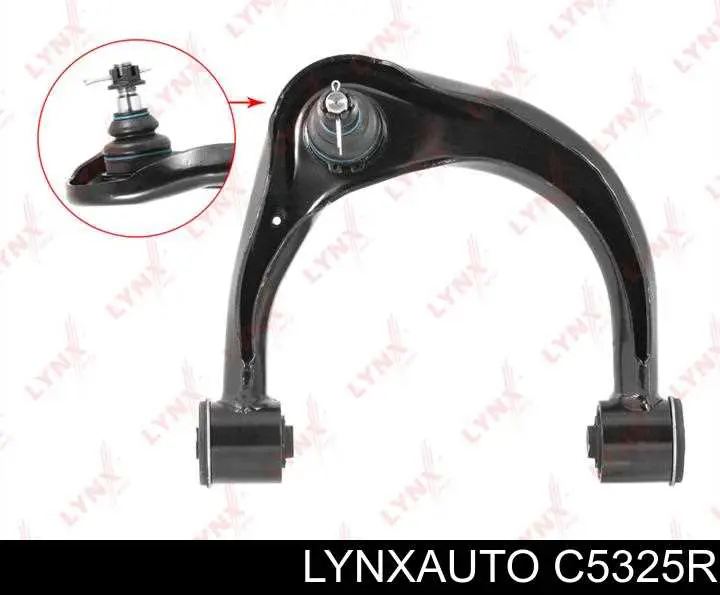 C5325R Lynxauto barra oscilante, suspensión de ruedas delantera, superior derecha