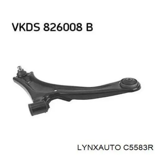 C5583R Lynxauto barra oscilante, suspensión de ruedas delantera, inferior derecha