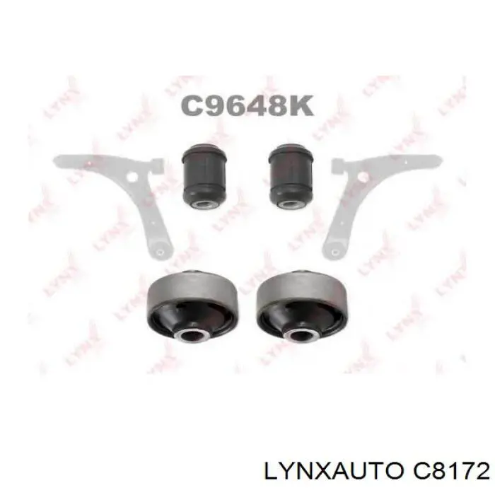 C8172 Lynxauto silentblock de suspensión delantero inferior