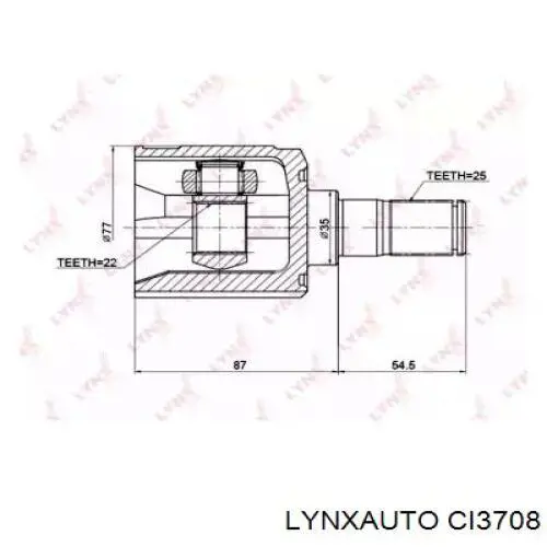 CI3708 Lynxauto junta homocinética interior delantera