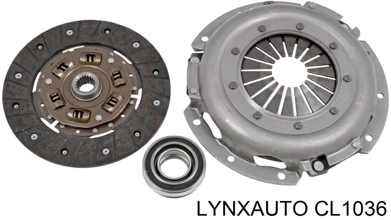 CL1036 Lynxauto kit de embrague (3 partes)