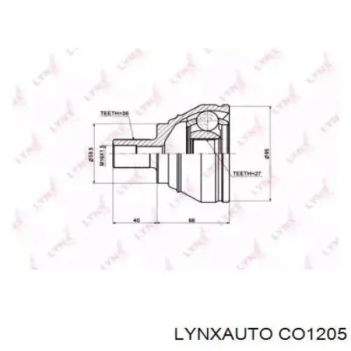 CO1205 Lynxauto junta homocinética exterior delantera