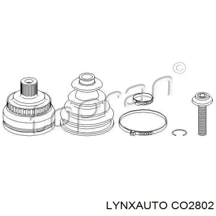 CO2802 Lynxauto junta homocinética exterior delantera