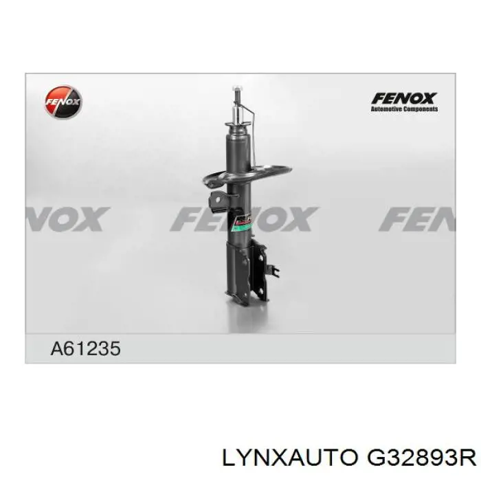 G32893R Lynxauto amortiguador delantero derecho