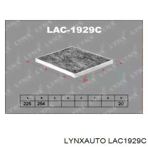 LAC1929C Lynxauto filtro de habitáculo