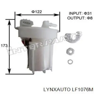 LF1076M Lynxauto módulo alimentación de combustible