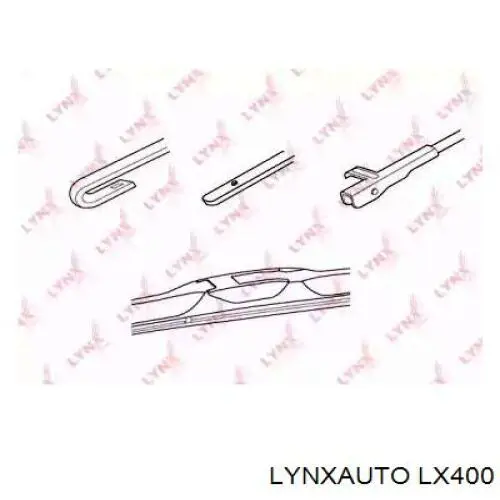 LX400 Lynxauto limpiaparabrisas de luna trasera